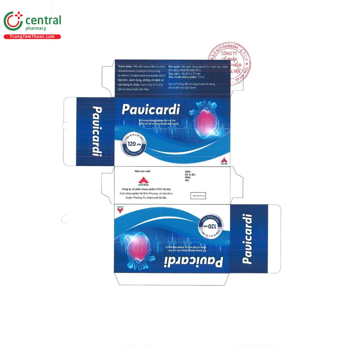 thuoc pavicardi 50mg 250iu 4 S7763 thuoc pavicardi 50mg 250iu 4 S7763