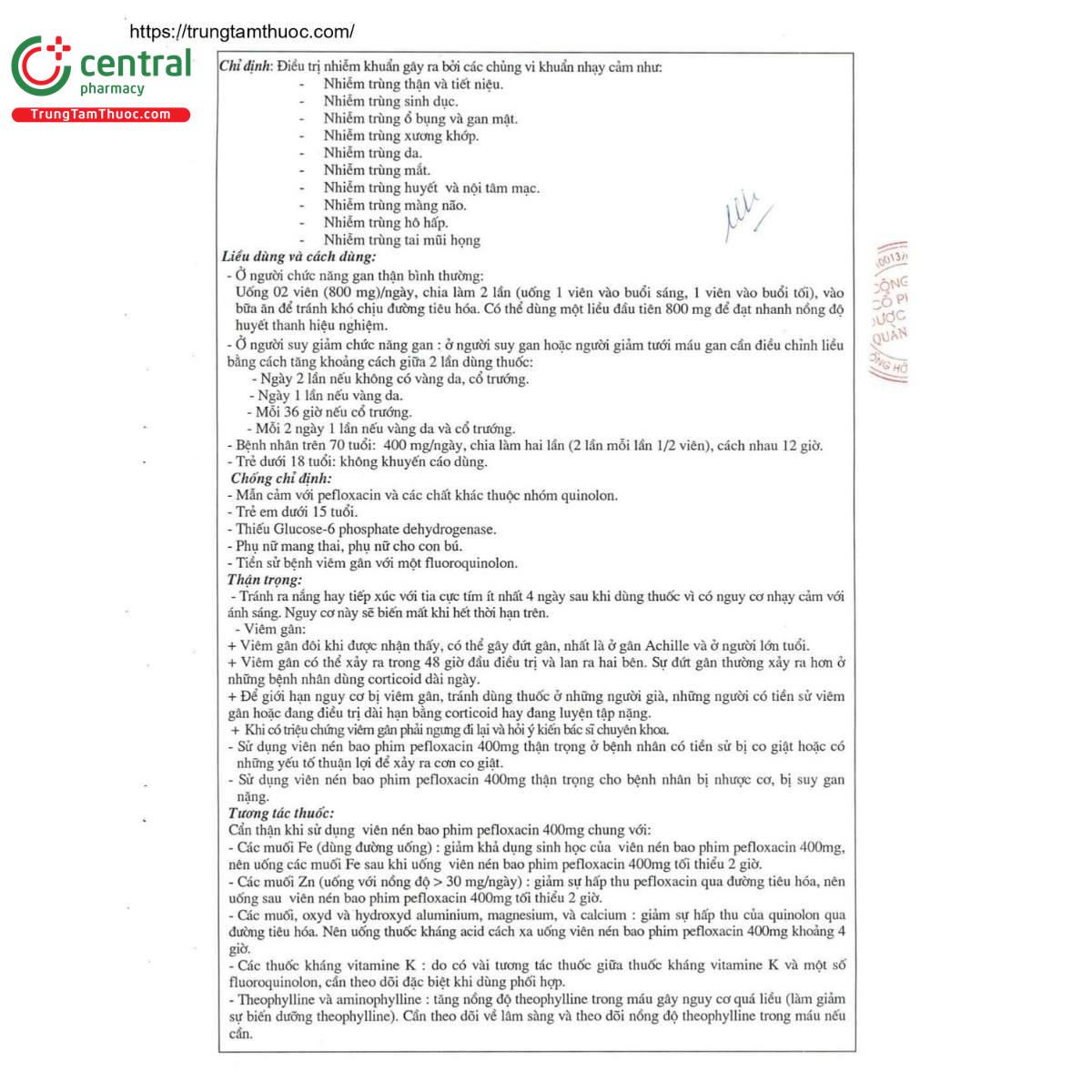 thuoc pefloxacin 400mg quapharco 5 I3512 thuoc pefloxacin 400mg quapharco 5 I3512