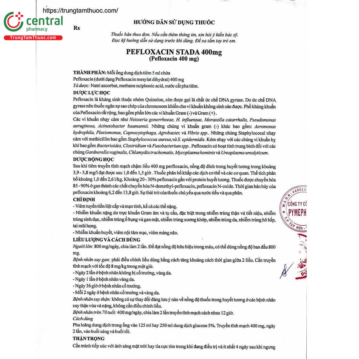thuoc pefloxacin stada 400mg 4 E1406