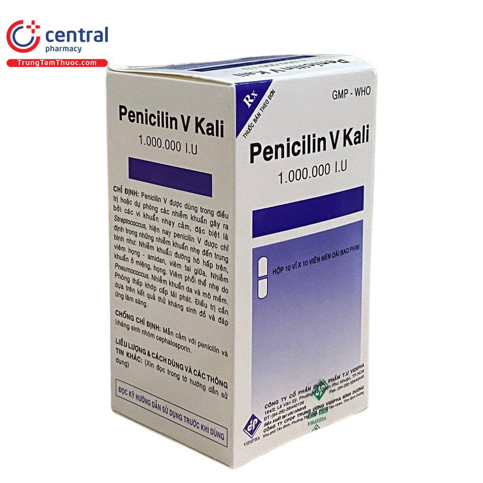 thuoc penicillin v kali 1000000 iu 2 T7125