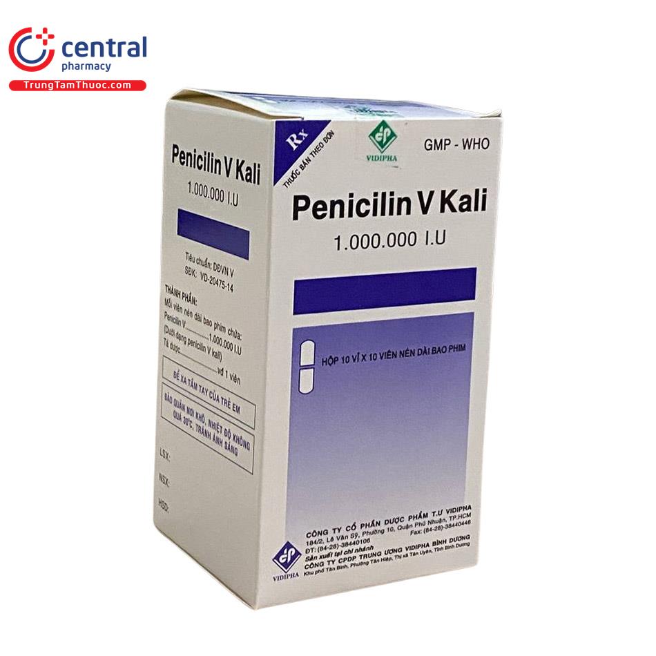 thuoc penicillin v kali 1000000 iu 3 C1774