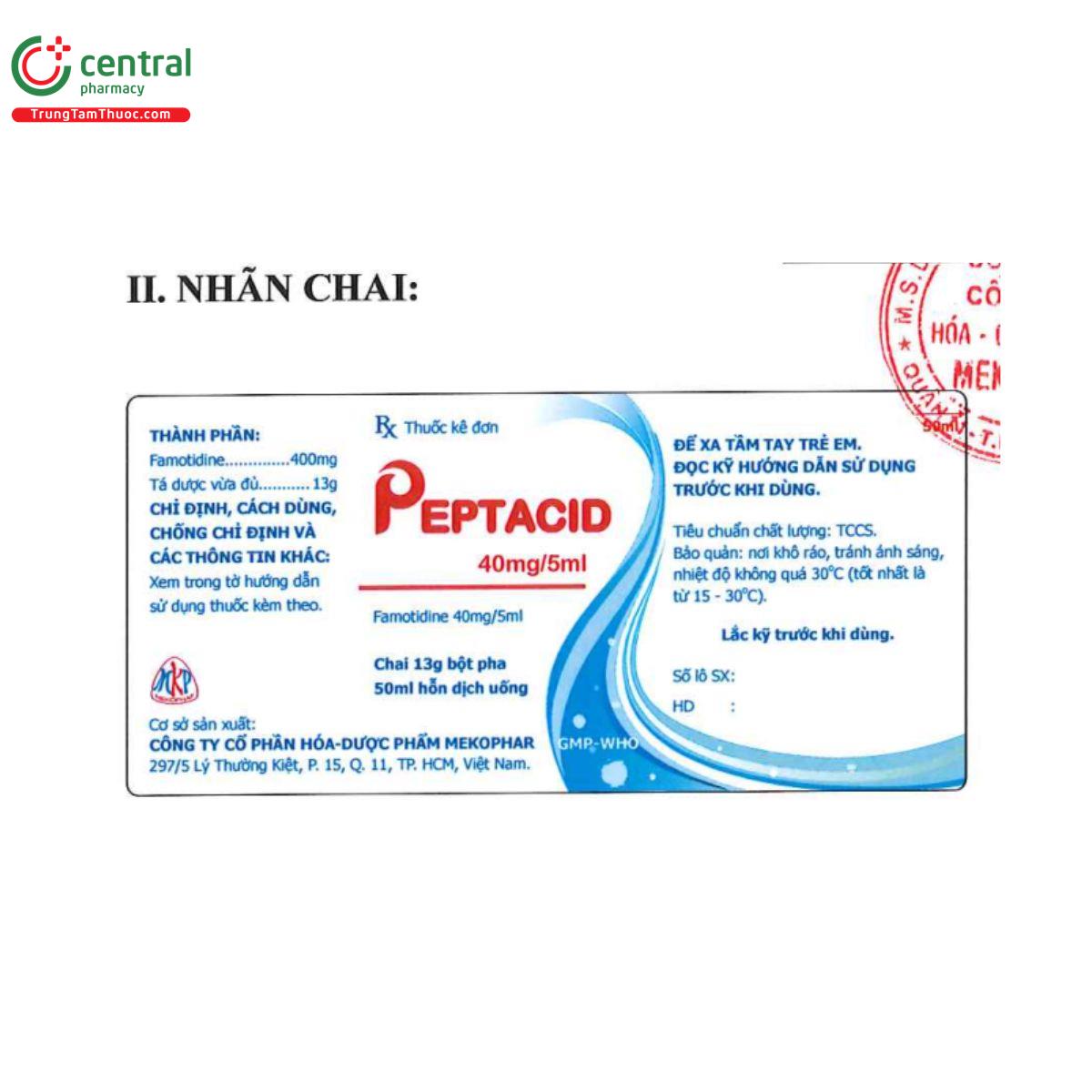 thuoc peptacid 40mg 5ml 6 P6814 thuoc peptacid 40mg 5ml 6 P6814