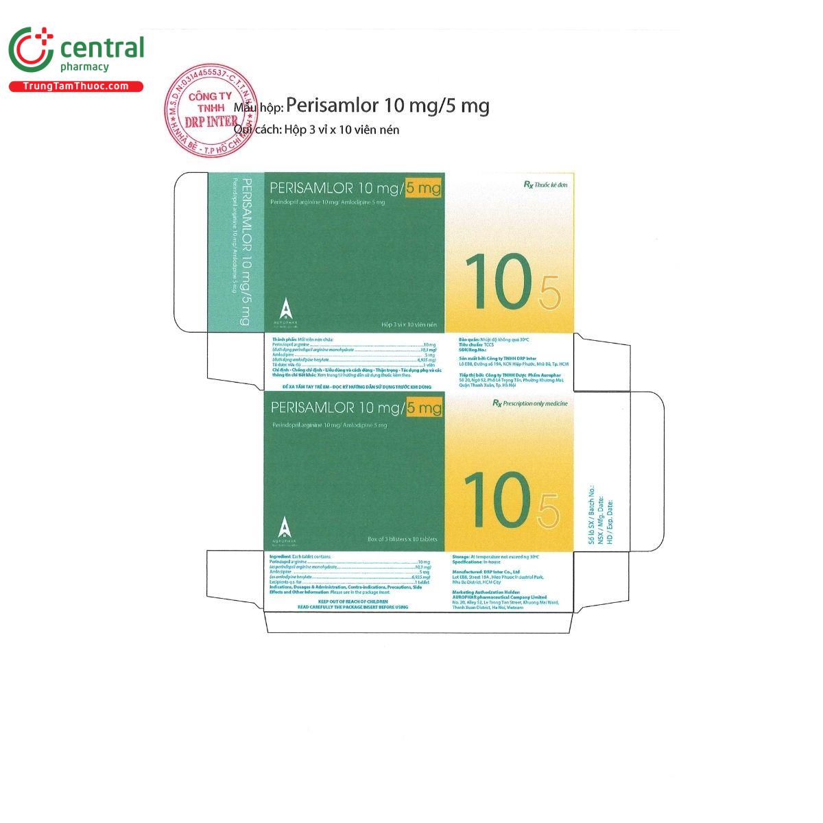 thuoc perisamlor 10mg 5mg 2 V8366 thuoc perisamlor 10mg 5mg 2 V8366