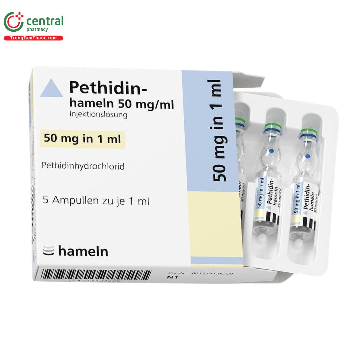 thuoc pethidine hameln 50mg ml 2 S7064