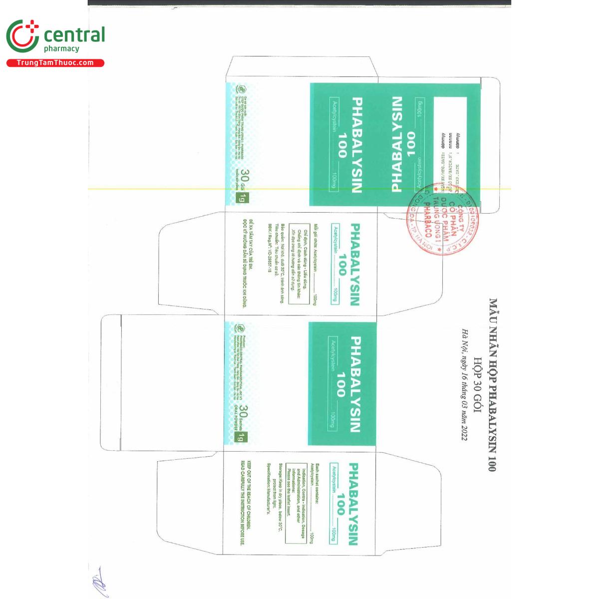 thuoc phabalysin 100mg 2 K4615 thuoc phabalysin 100mg 2 K4615