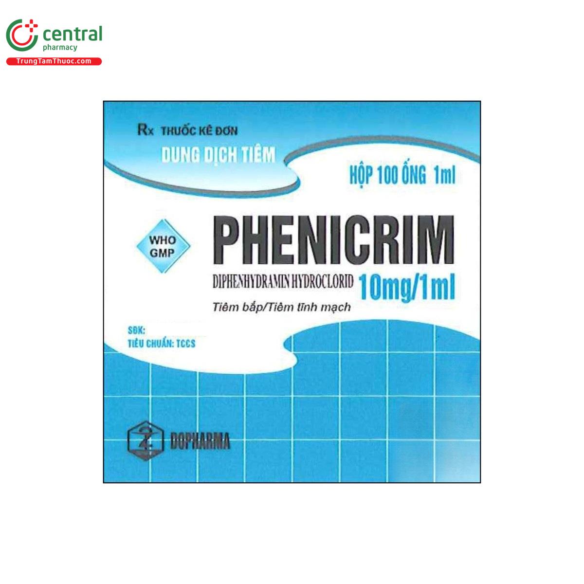 thuoc phenicrim 10mg ml G2773