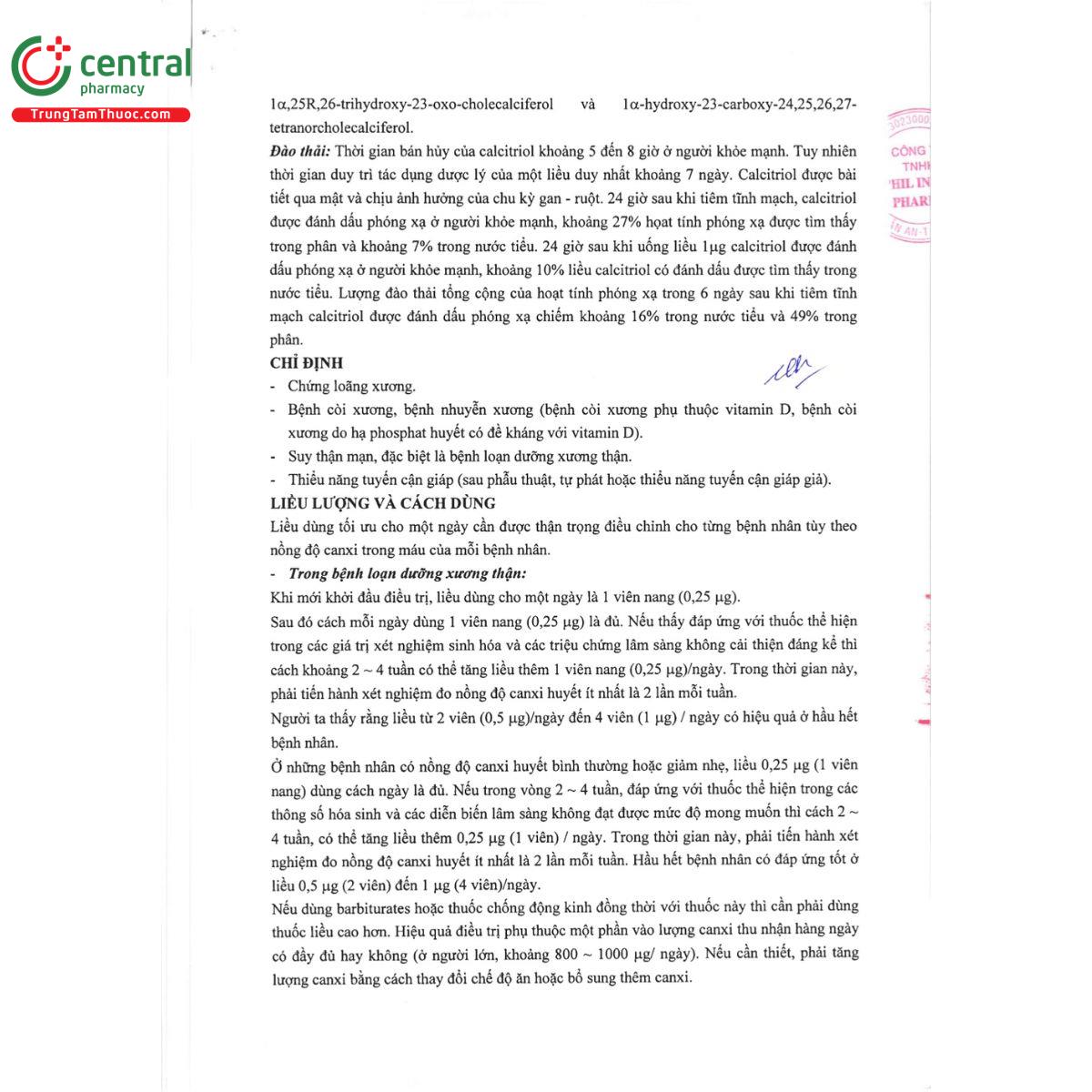 thuoc philbone a 0 25mcg 15 B0623 thuoc philbone a 0 25mcg 15 B0623