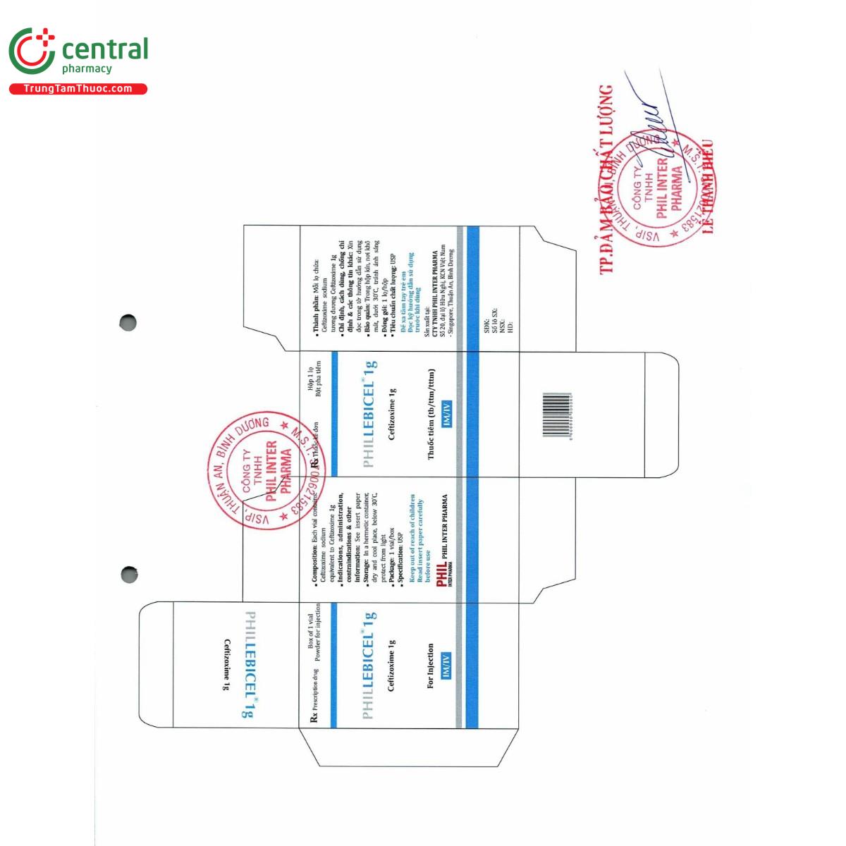 thuoc phillebicel 1g 3 P6058
