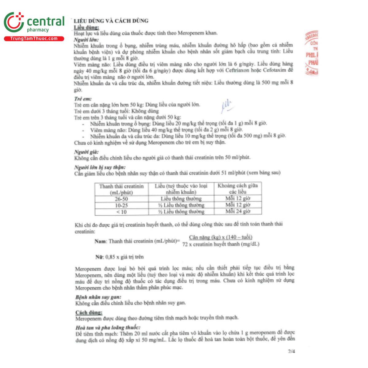 thuoc philonem 1g 6 H3320 thuoc philonem 1g 6 H3320