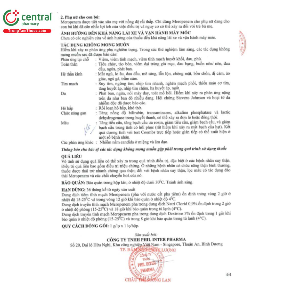 thuoc philonem 1g 8 L4870 thuoc philonem 1g 8 L4870