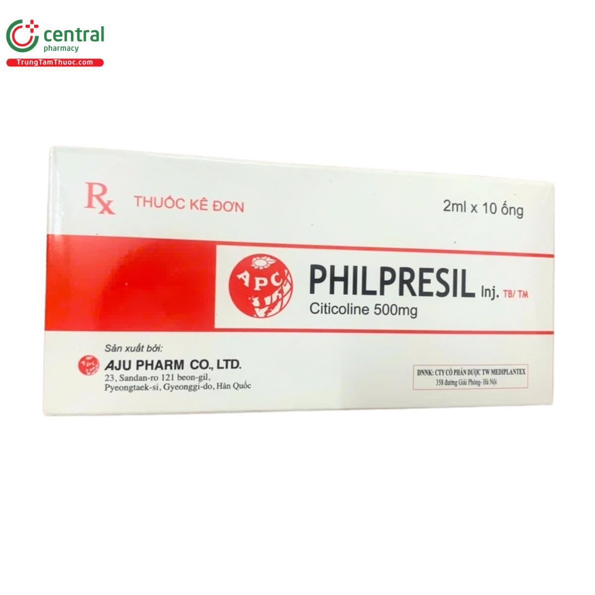 thuoc philpresil inj 500mg 2ml 1 G2283
