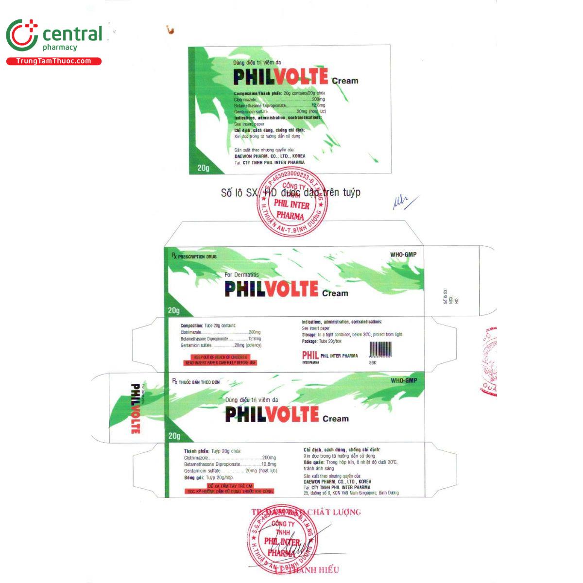 thuoc philvolte cream 3 N5548