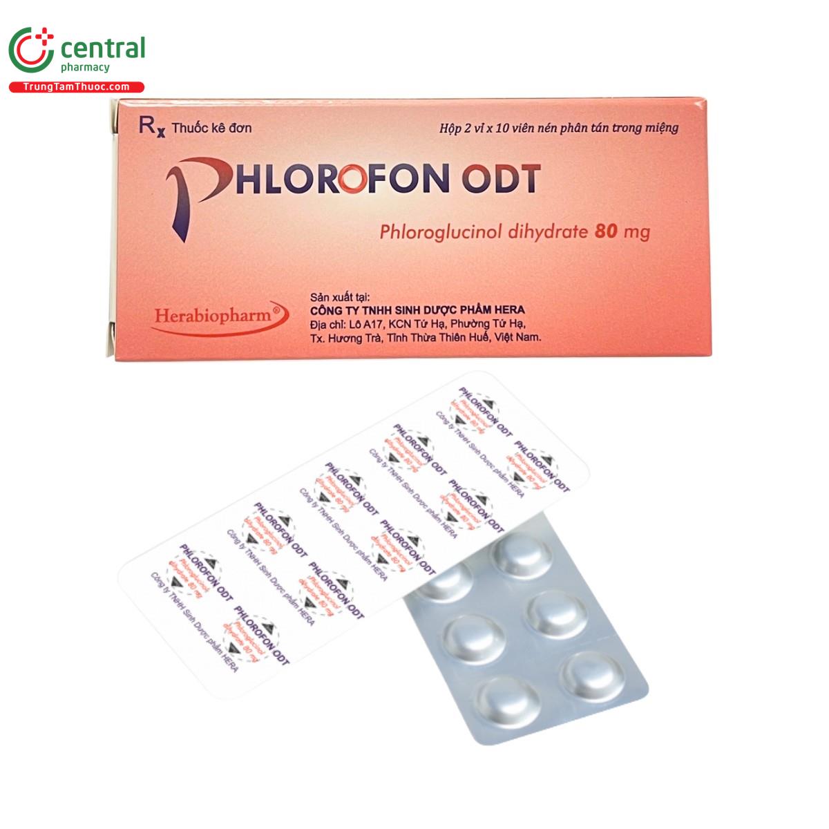 thuoc phlorofon odt 80mg M5243