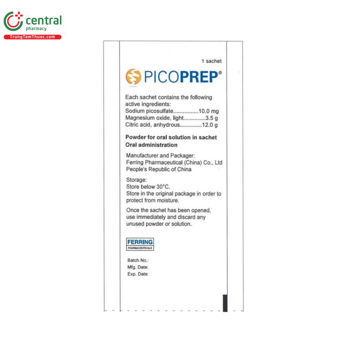 thuoc picoprep 2 T7776 thuoc picoprep 2 T7776