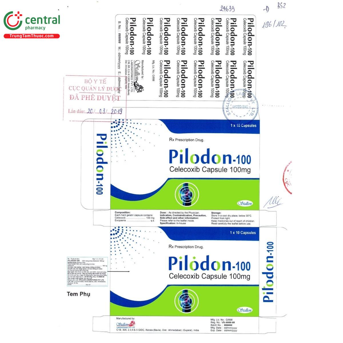 thuoc pilodon 100 2 L4775 thuoc pilodon 100 2 L4775