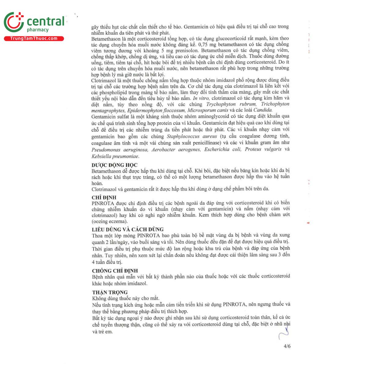 thuoc pinrota 6 P6063 thuoc pinrota 6 P6063