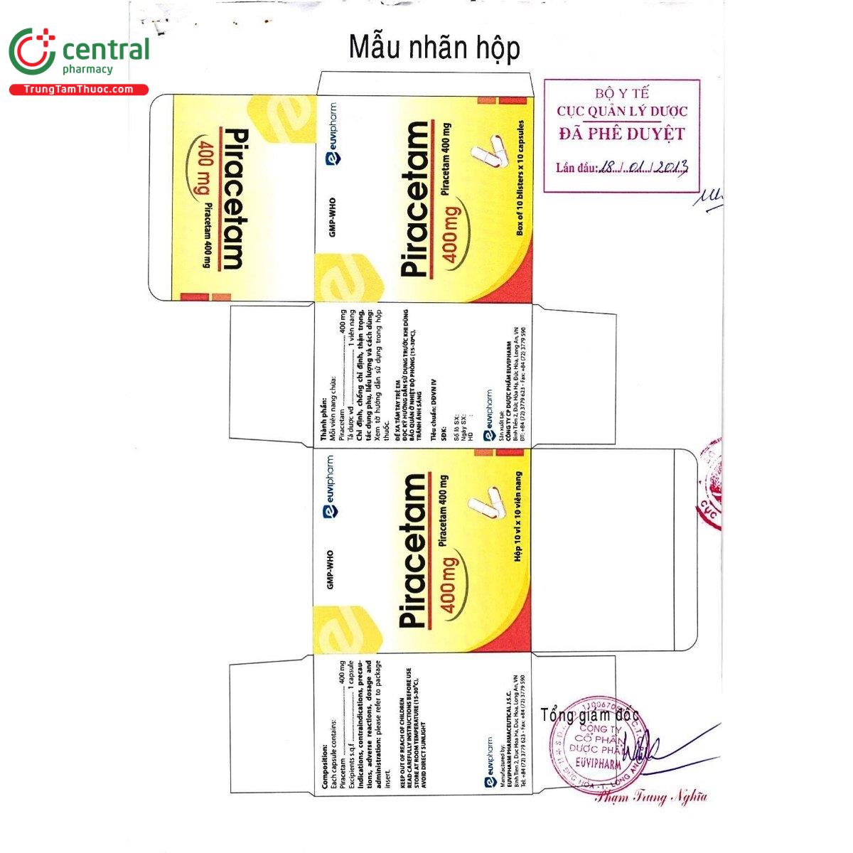 thuoc piracetam 400mg euvipharm 6 O5358 thuoc piracetam 400mg euvipharm 6 O5358