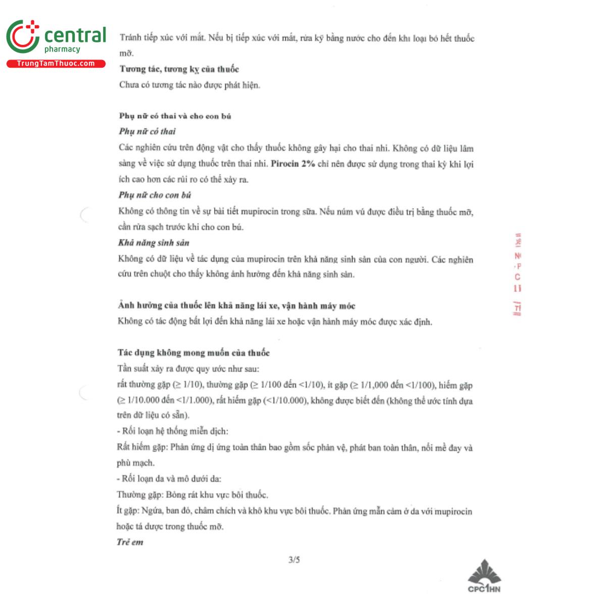 thuoc pirocin 2 6 B0623 thuoc pirocin 2 6 B0623