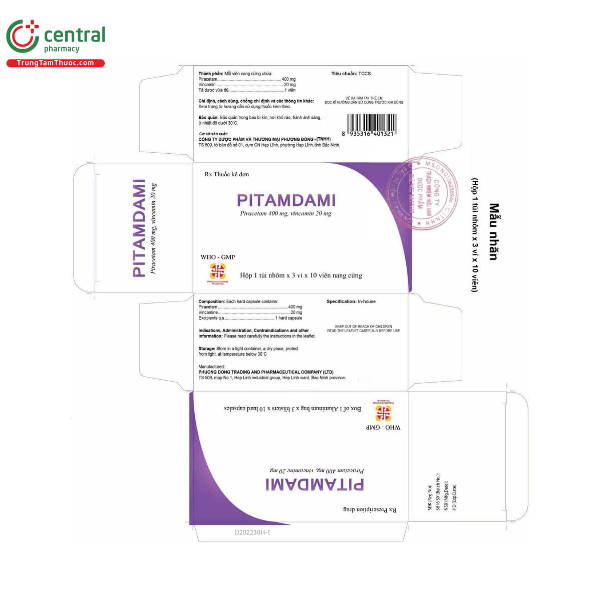thuoc pitamdami 400mg 20mg 3 L4417 thuoc pitamdami 400mg 20mg 3 L4417