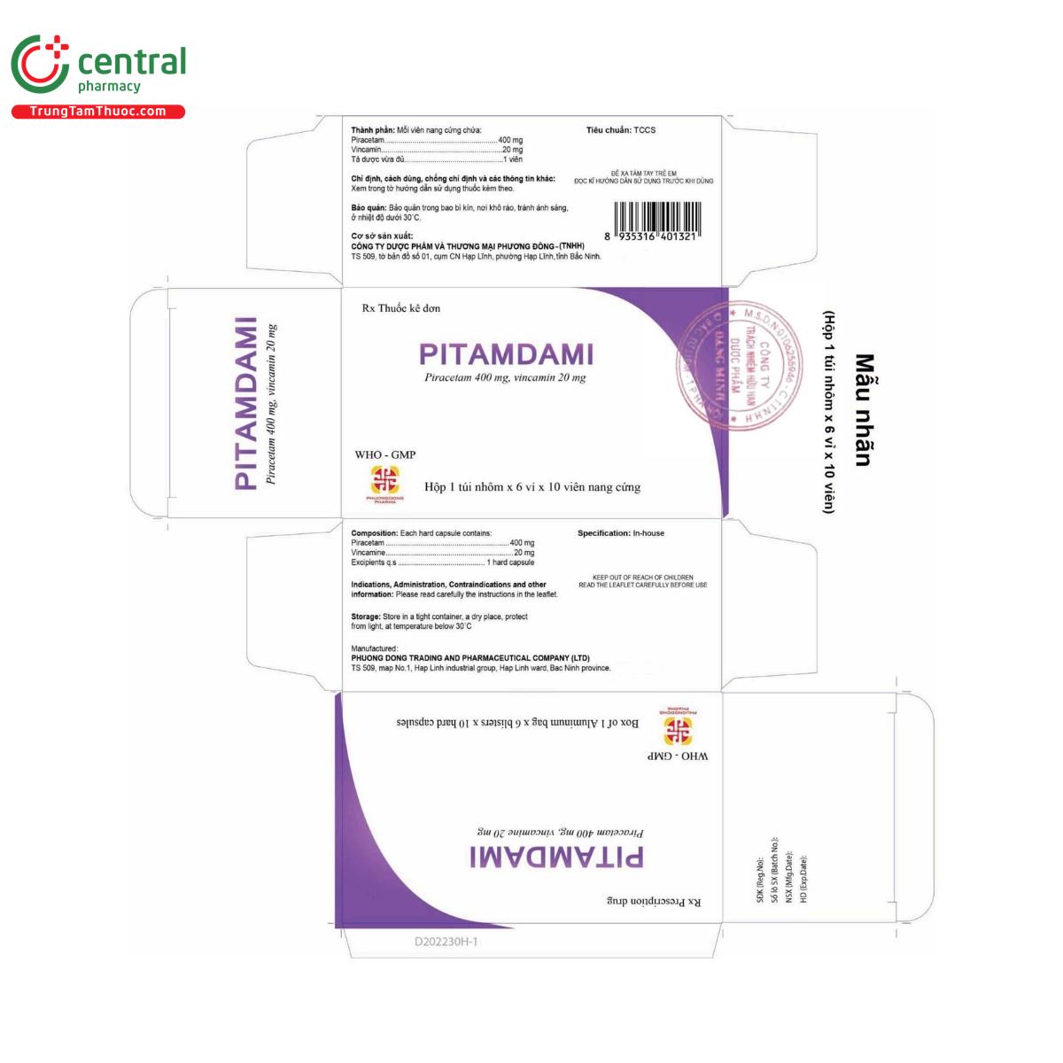 thuoc pitamdami 400mg 20mg 4 E2771 thuoc pitamdami 400mg 20mg 4 E2771