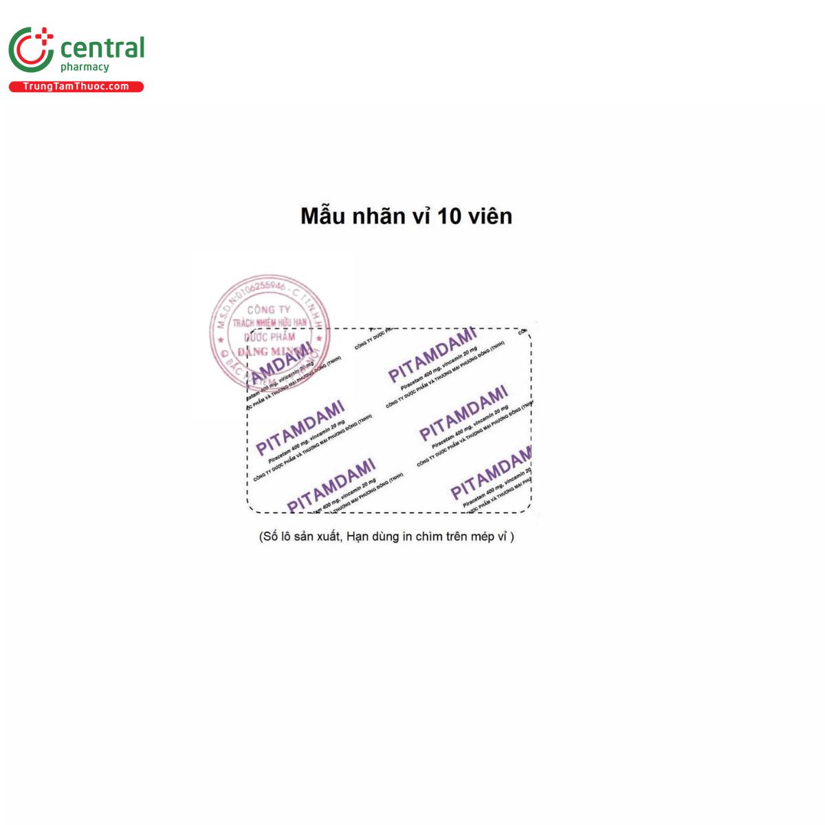 thuoc pitamdami 400mg 20mg 5 M5420 thuoc pitamdami 400mg 20mg 5 M5420