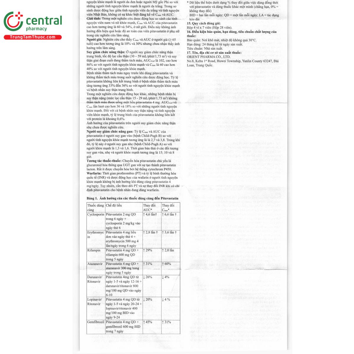 thuoc pitator tablets 4mg 10 U8664 thuoc pitator tablets 4mg 10 U8664