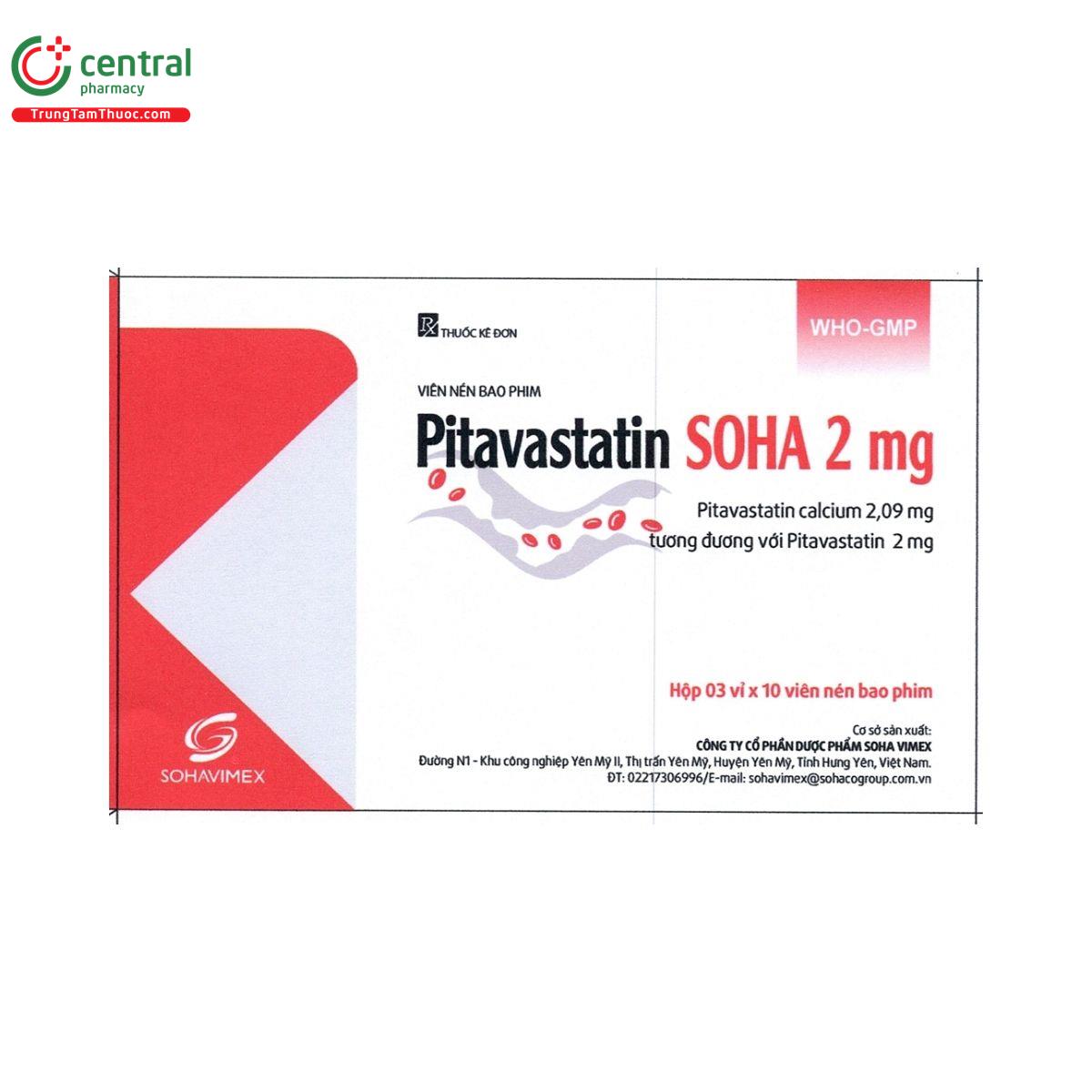 thuoc pitavastatin soha 2 mg 1 Q6025 thuoc pitavastatin soha 2 mg 1 Q6025