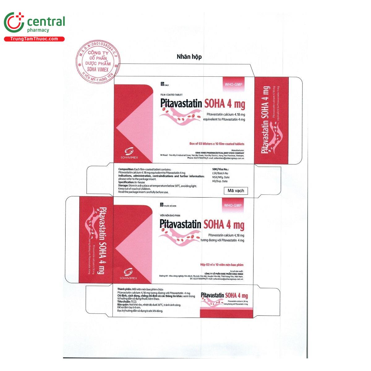 thuoc pitavastatin soha 4 mg 2 K4005 thuoc pitavastatin soha 4 mg 2 K4005