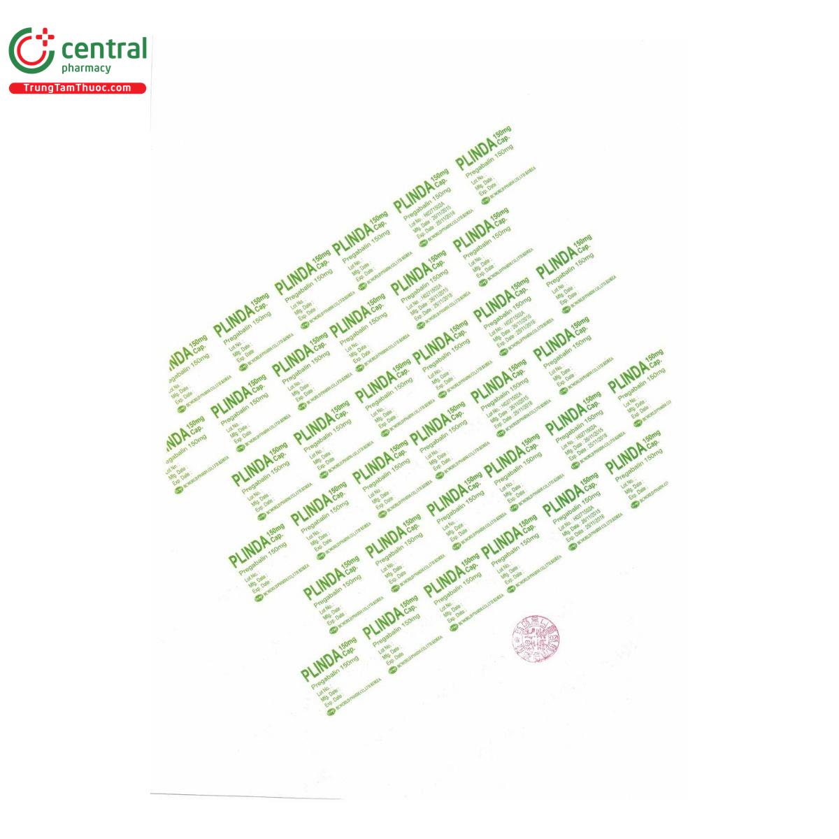 thuoc plinda cap 150mg 3 B0310