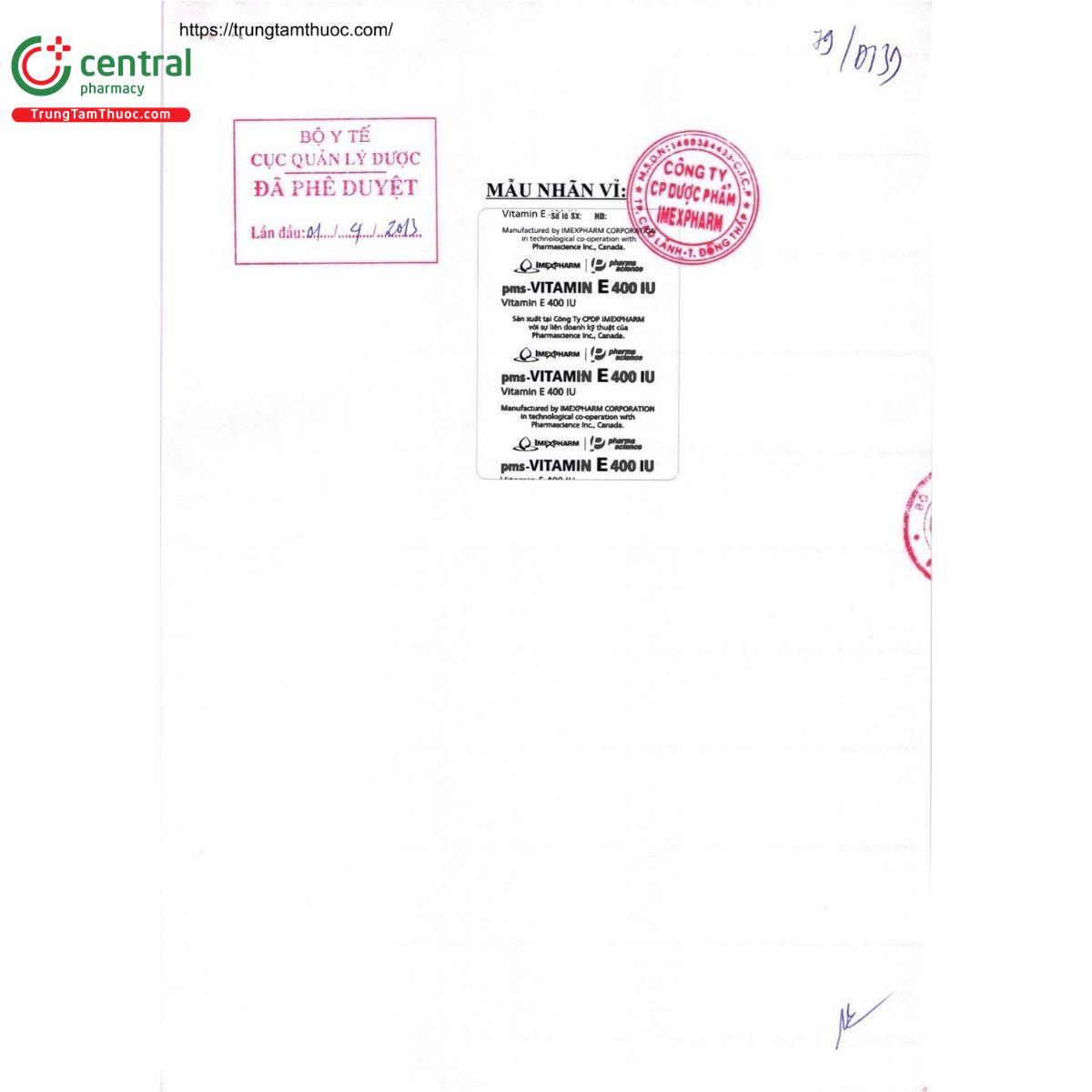 thuoc pms vitamin e 400iu imexpharm 4 F2223