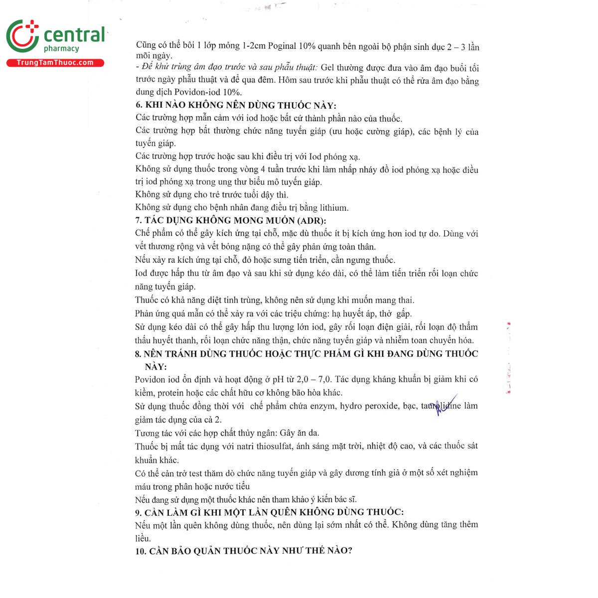 thuoc poginal 10 9 F2313 thuoc poginal 10 9 F2313