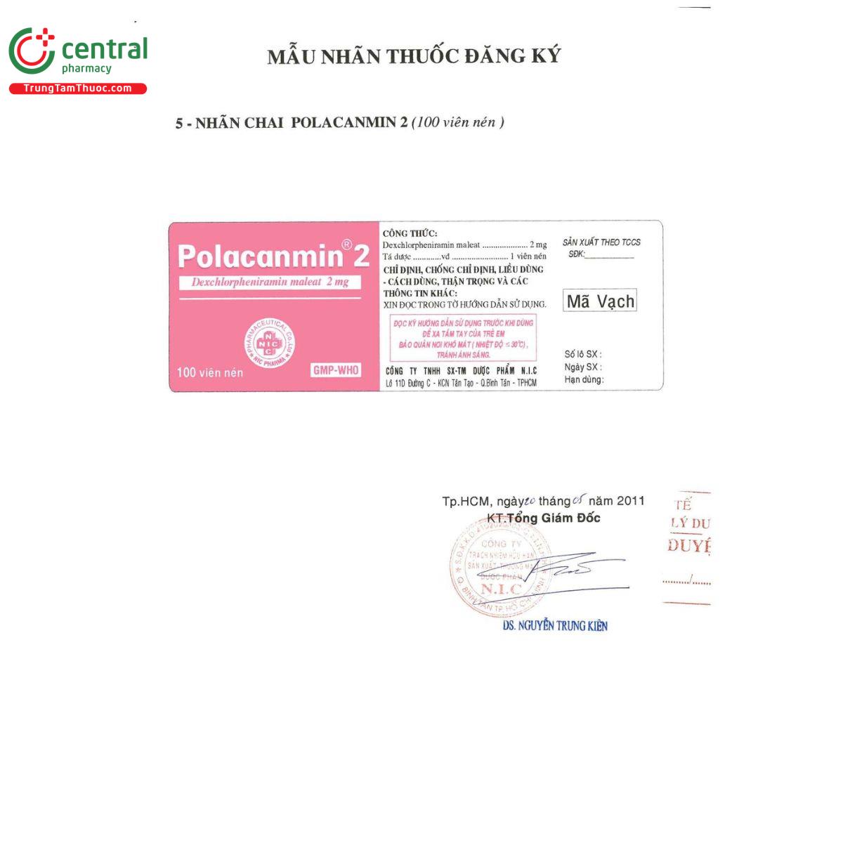thuoc polacanmin 2mg 5 Q6110 thuoc polacanmin 2mg 5 Q6110