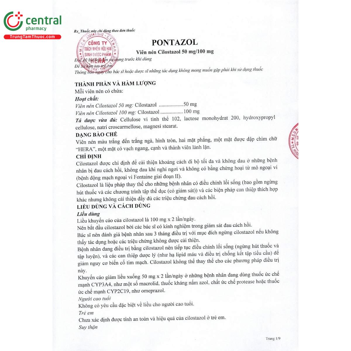 thuoc pontazol 100mg 4 U8588 thuoc pontazol 100mg 4 U8588