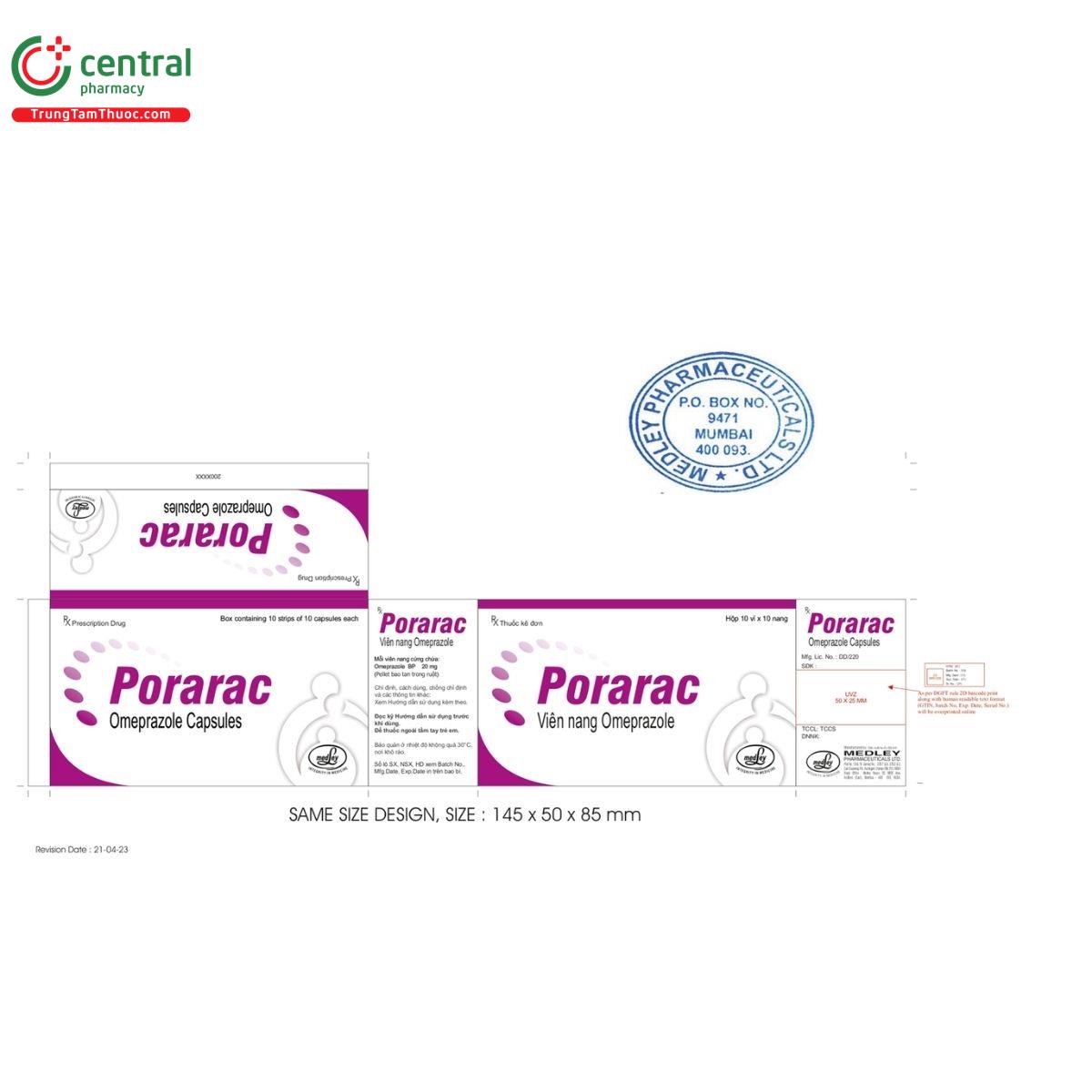 thuoc porarac capsules 20mg 5 O5807