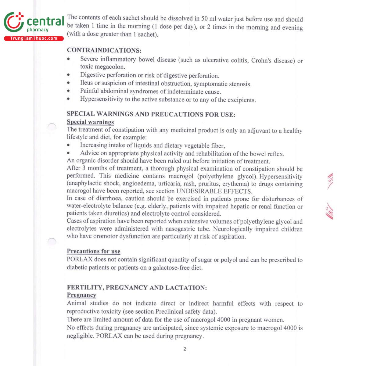 thuoc porlax 4g 10 K4226 thuoc porlax 4g 10 K4226