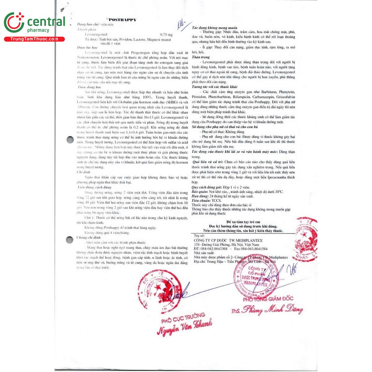 thuoc posthappy 2 5 R7544 thuoc posthappy 2 5 R7544