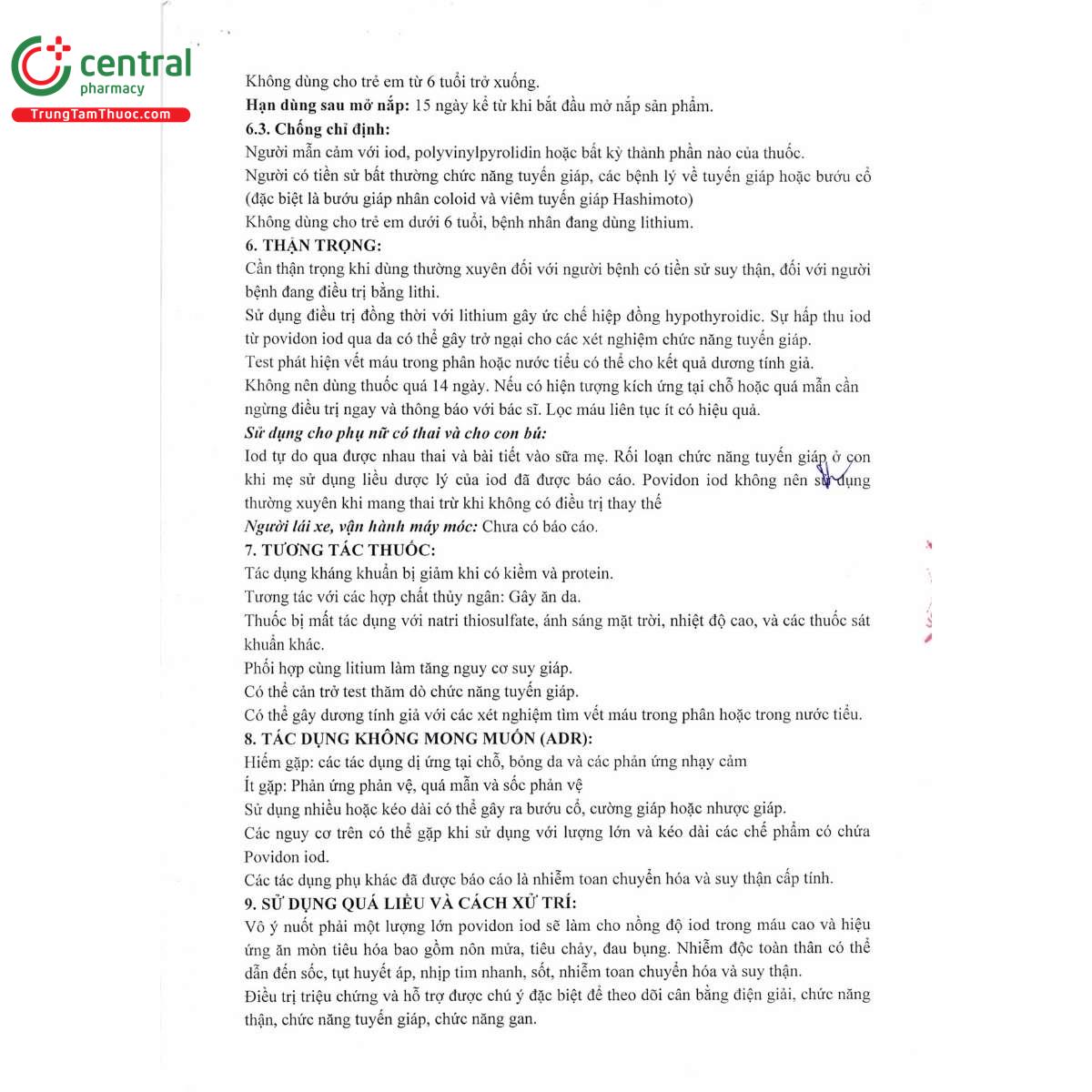 thuoc povidon iod 1 vcp 10 L4573 thuoc povidon iod 1 vcp 10 L4573