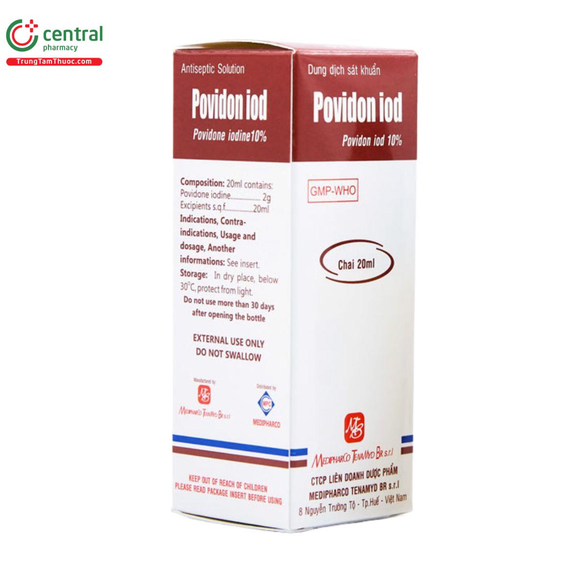 thuoc povidon iod 10 medipharco 2 R6151 thuoc povidon iod 10 medipharco 2 R6151