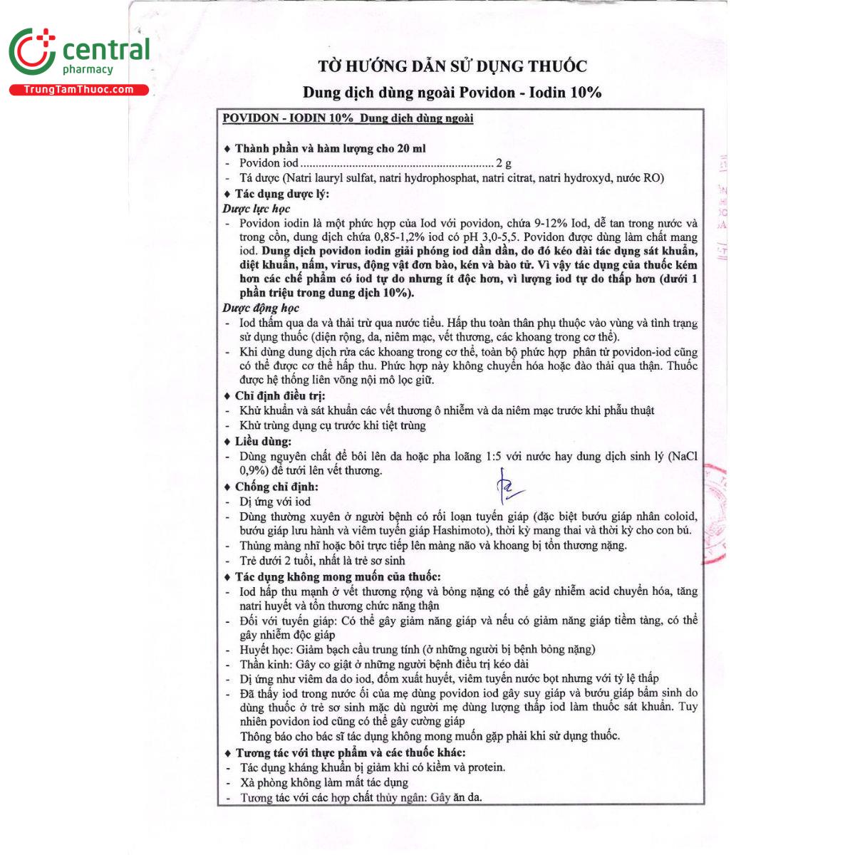 thuoc povidon iodin 10 usa nic pharma 5 Q6100 thuoc povidon iodin 10 usa nic pharma 5 Q6100