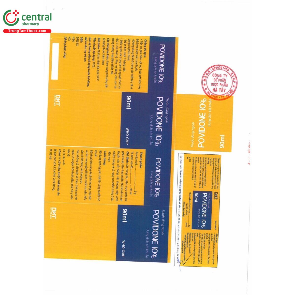 thuoc povidone 10 hataphar 3 O5623 thuoc povidone 10 hataphar 3 O5623