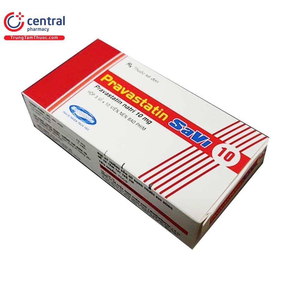 thuoc pravastatin savi 10 mg 0 K4038