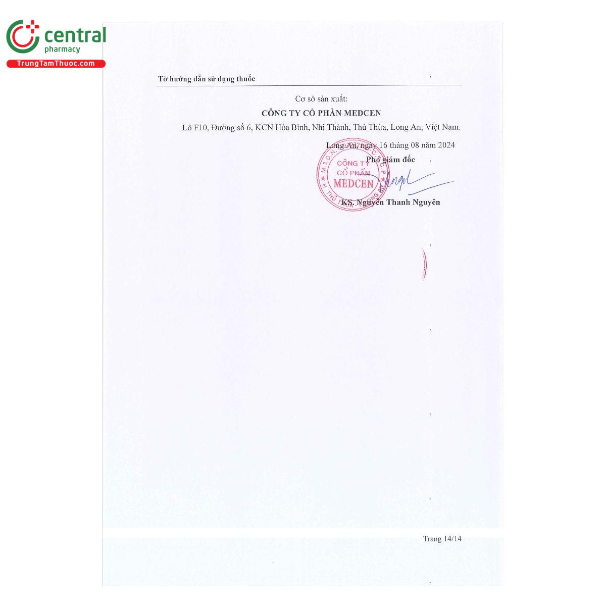 thuoc precen 2 5 5 10 14 D1551