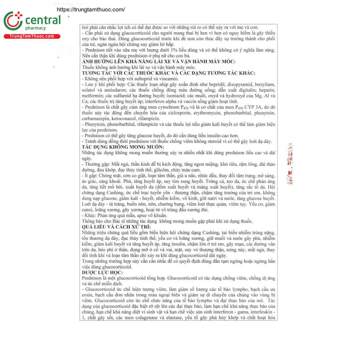 thuoc prednison 5mg domesco vien nen 4 O5613