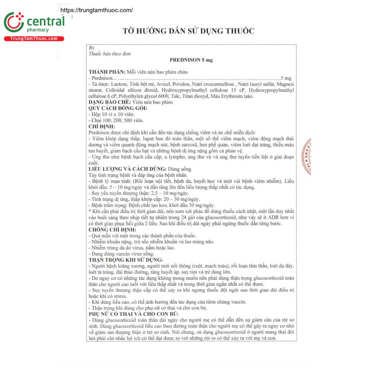 thuoc prednison 5mg domesco vien nen bao phim 3 Q6476