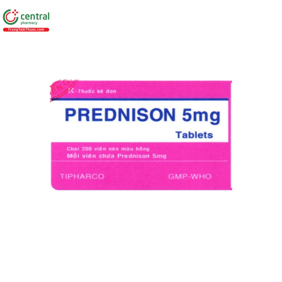 thuoc prednison 5mg tipharco 1 I3566 thuoc prednison 5mg tipharco 1 I3566