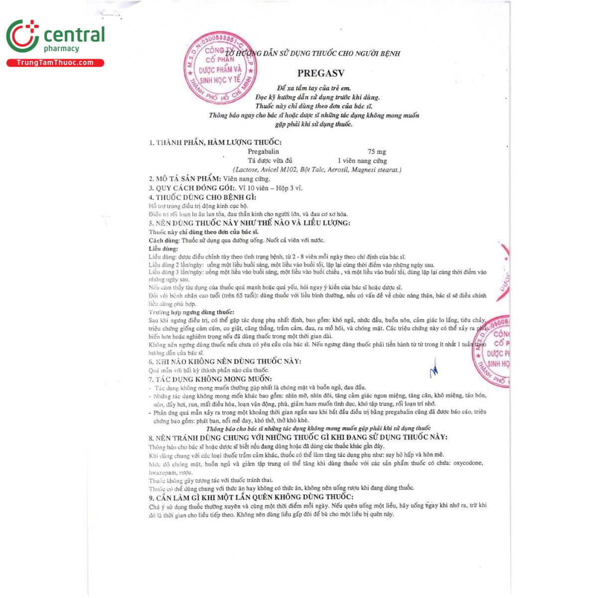 thuoc pregasv 75mg 7 F2807 thuoc pregasv 75mg 7 F2807