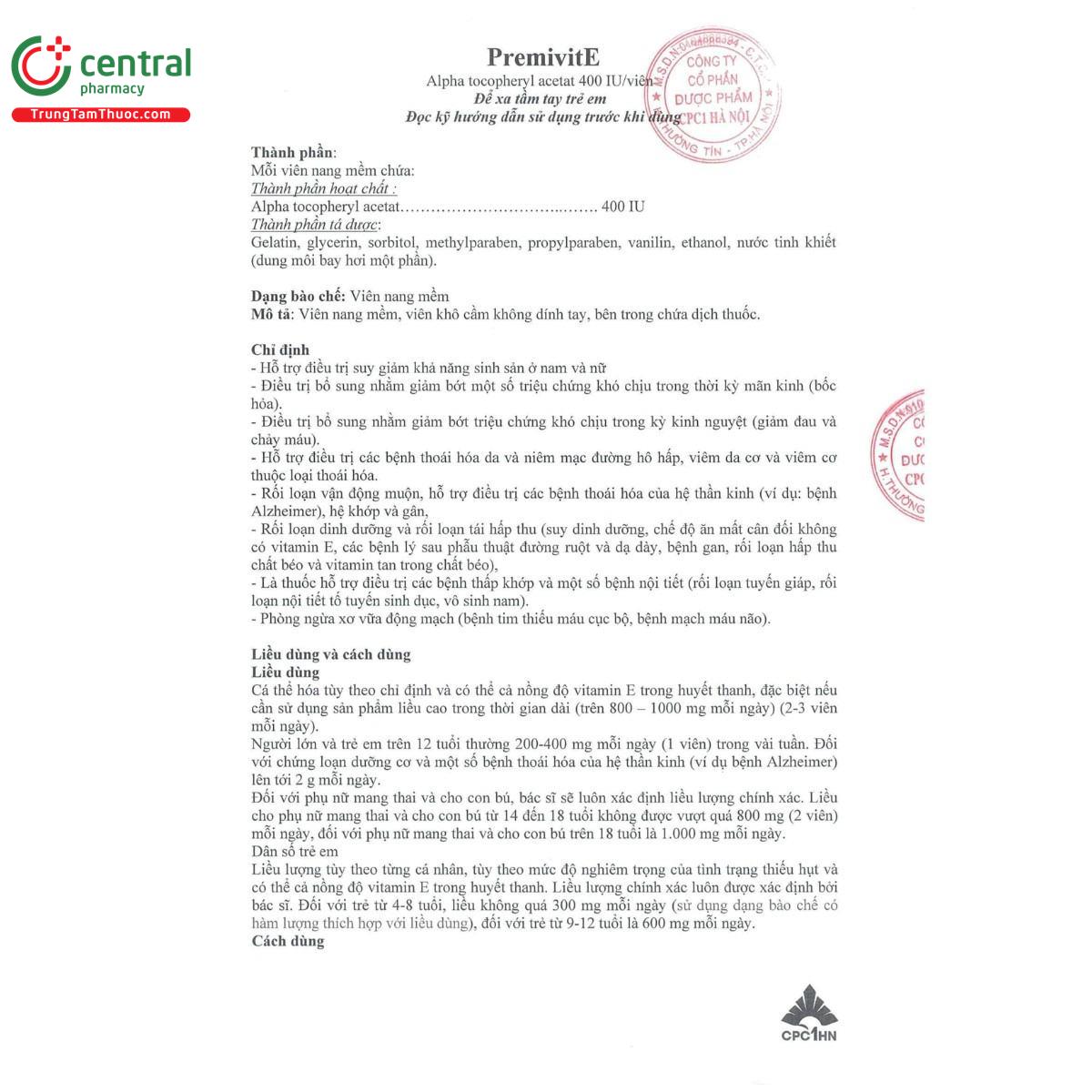 thuoc premivite 400iu 9 I3510