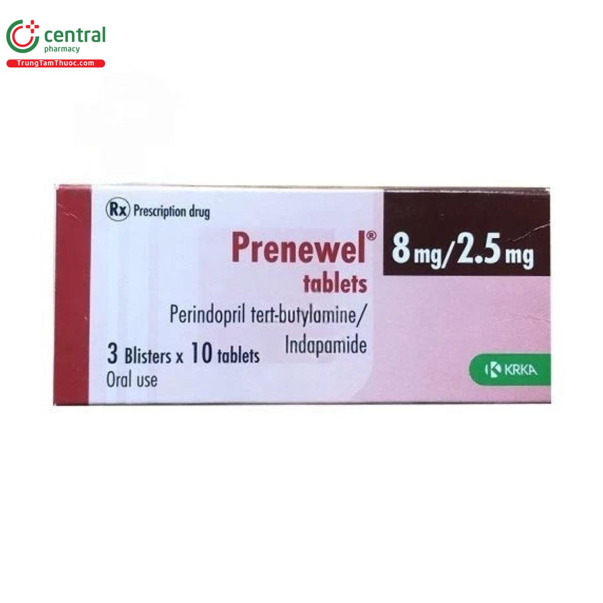 thuoc prenewel 8mg 2 5mg tablets 3 A0835 thuoc prenewel 8mg 2 5mg tablets 3 A0835