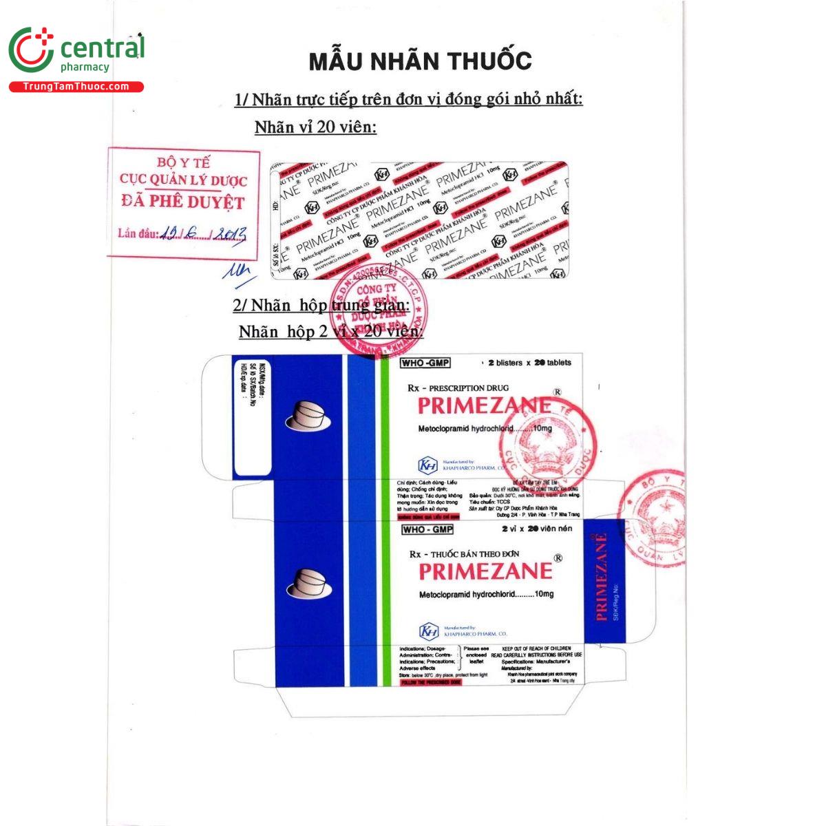 thuoc primezane 3 B0541