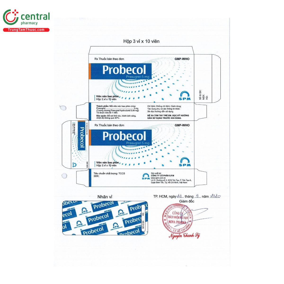 thuoc probecol 5 mg 2 Q6723